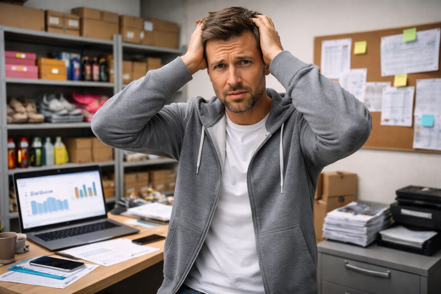 Zadovoljan vlasnik firme